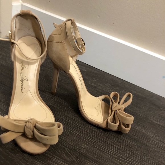 Club Monaco Open-Toe Nude Heels - Picture 2 of 4